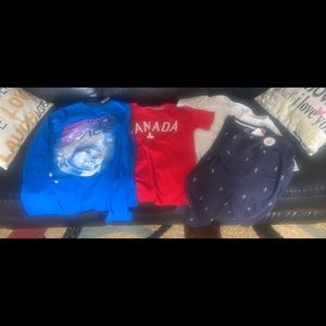 4 shirts. New tags still on. George brand. $20 for all. Boys or girls.